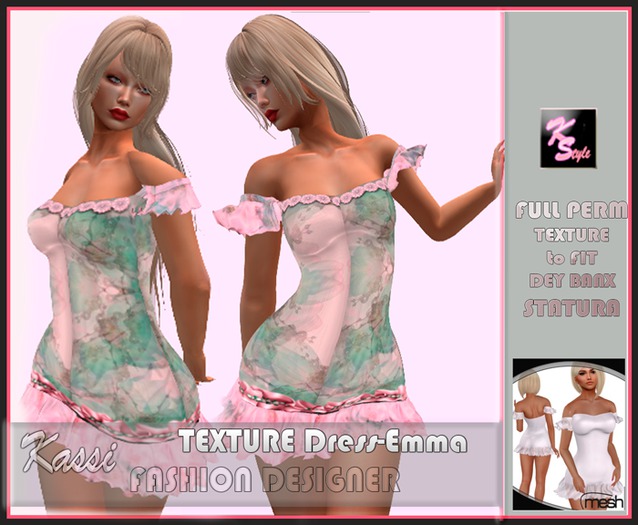 PROMO! Spring Texture Dress-Emma STATURA