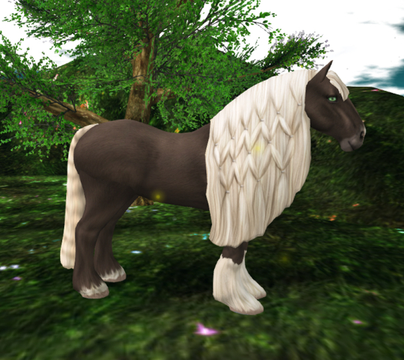 ABC Pet Horse: Eirinn Go Brach (Chocolate Drum, Monster Green eyes)