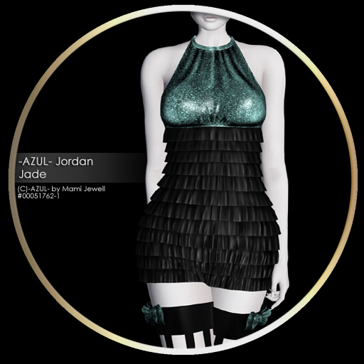 -AZUL- Jordan /Jade