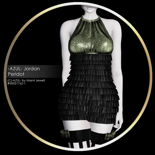-AZUL- Jordan /Peridot