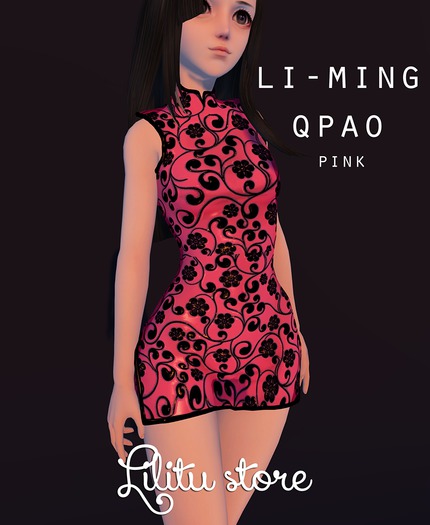 Li-Ming Qipao (Pink) - Lilitu Store