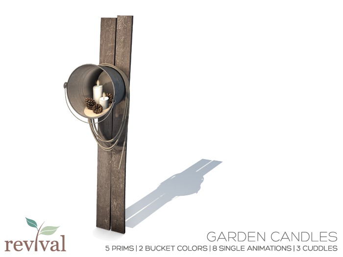 Second Life Marketplace .revival. garden candles