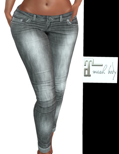 MERC - GREY - JEANS - SKINNY - MAITREYA