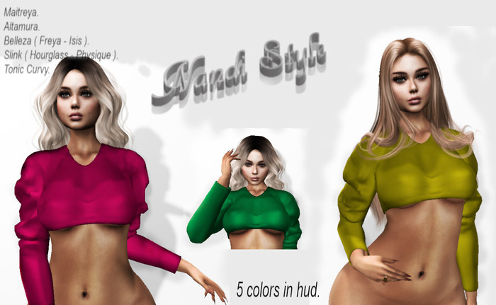 BAG Top-LS Natalia *NANDI Style*