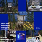 In between the forest trees just you & me -Crate