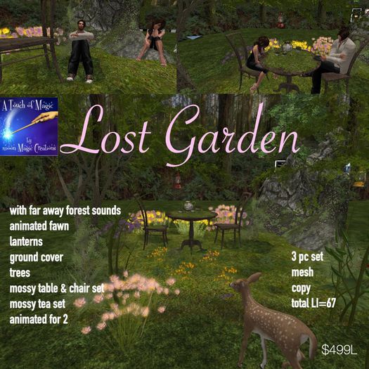 Lost Garden Scene crate