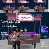Buttons & Bows Doll cart doll giver-crate