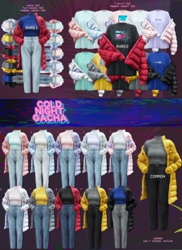 AMITOMO -  Cold Night GACHA - S - 3