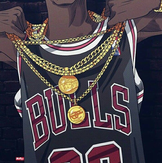 Bulls Drip Poster
