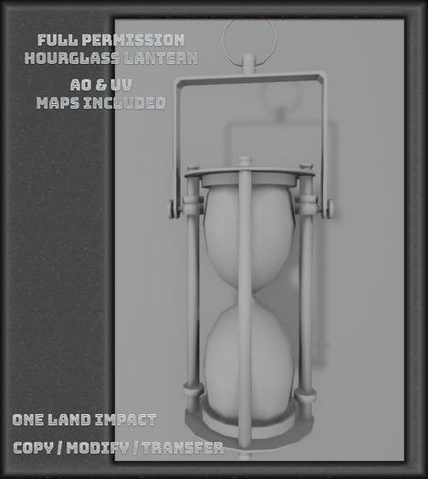 Hourglass Lantern Full perm Mesh