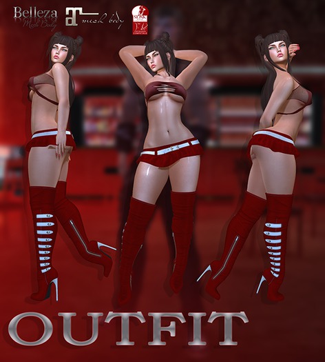J.C OUTFIT # 67 # Red