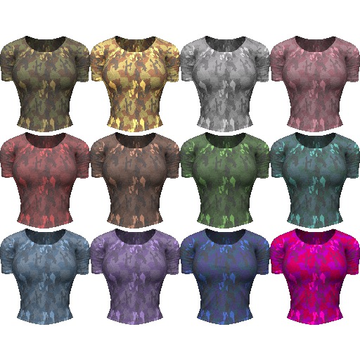 !PCP :: Kat Tee [Camo Pack]
