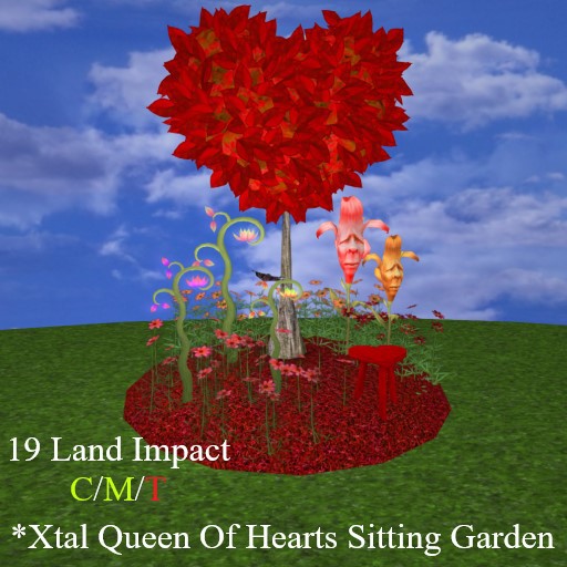 *Xtal* Heart Tree Sitting Garden
