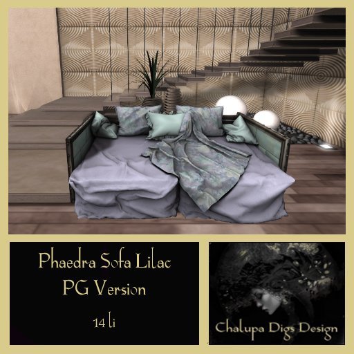 Phaedra Sofa PG Lilac
