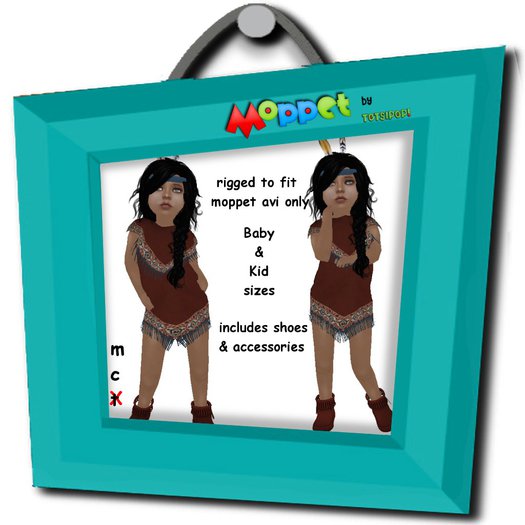Moppet Indian Dress 1 Set