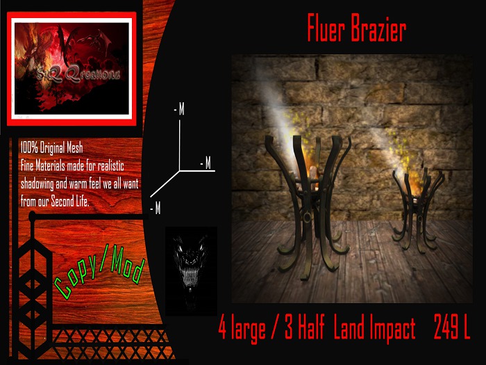 Fluer Brazier Box