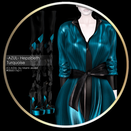 -AZUL- Hepzibeth /Turquoise