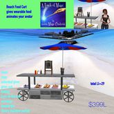 Beach Food Cart-crate