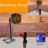 Shooting Hoops Basketball set-crate