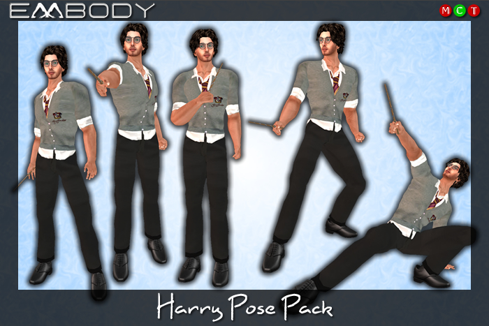 Embody Prop Pose Pack M HARRY