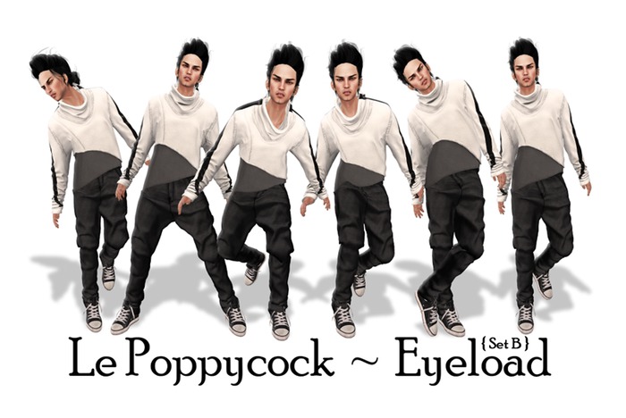 Le Poppycock *Eyeload* Set B