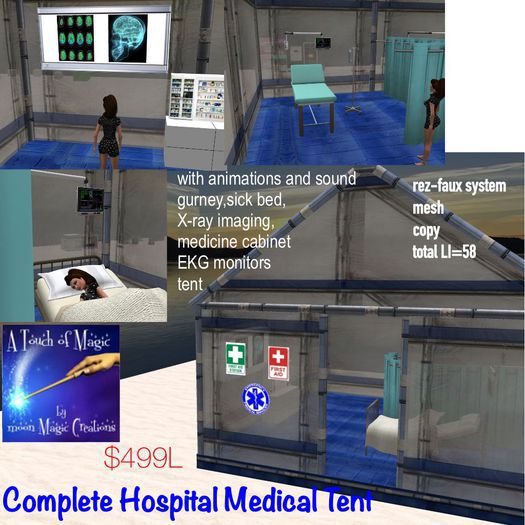Complete Hospital Tent Crate