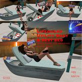 Lifegaurd utility boat & rest bed-crate