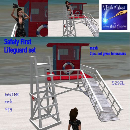 Saftey First Lifegaurd set-crate