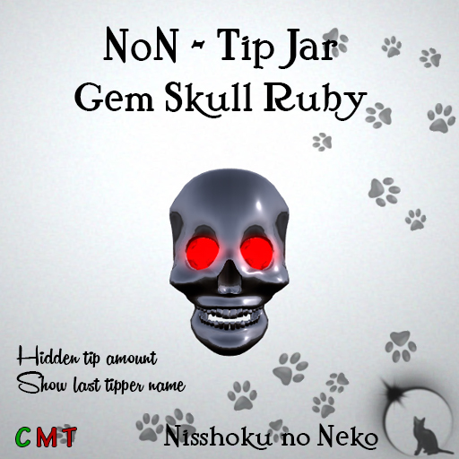 NoN - Gem Skull ruby TIPJAR
