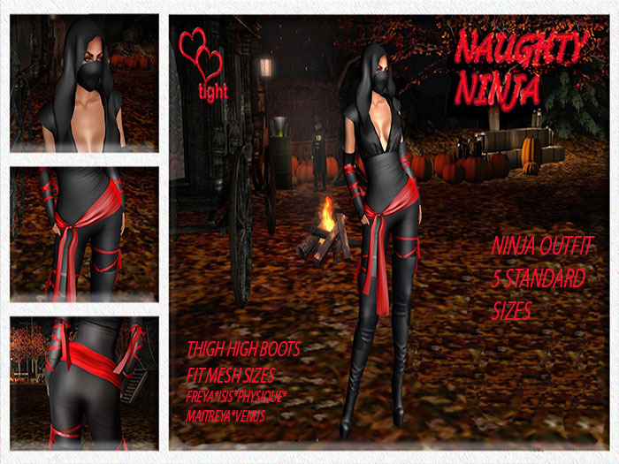 Second Life Marketplace - Sexy Naughty Ninja