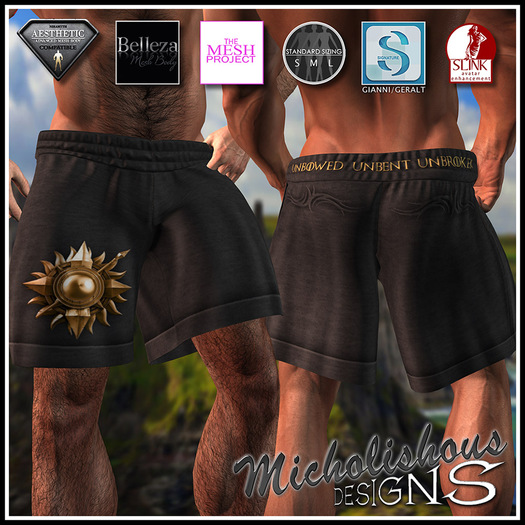 * Mikolishous Designs * AB GymTrunks-GOT-Martel