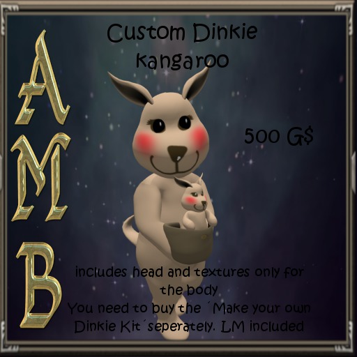 AMB Dinkiez custom dinkie Kangaroo