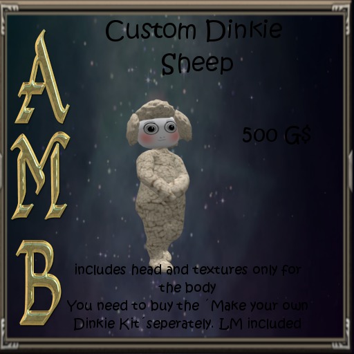 AMB Dinkiez custom dinkie Sheep