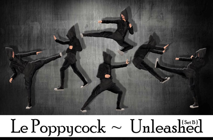 Le Poppycock *Unleashed* Set B