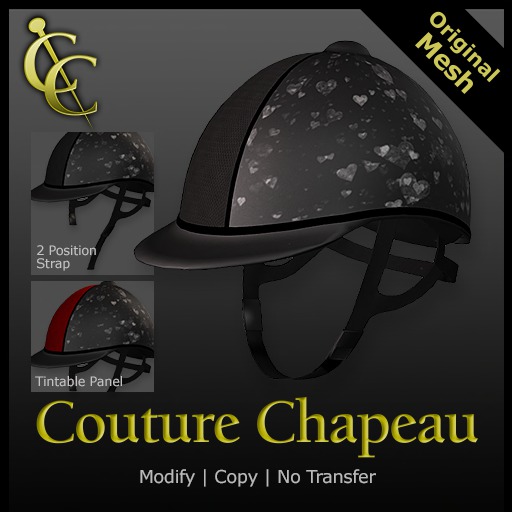 DEMO CC Equestrian Riding Helmet {Hearts}