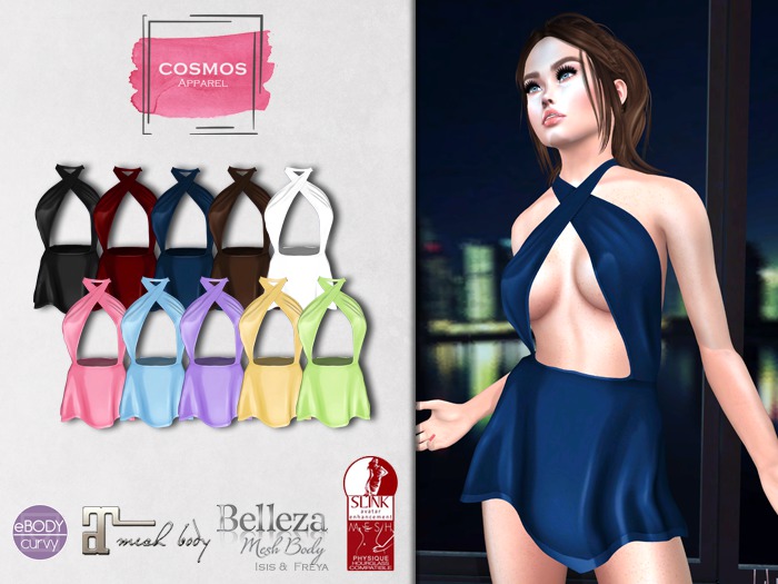 [COSMOS] Alina Dress / 10 Colors Fatpack
