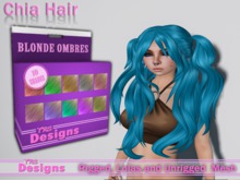 Chia Hair With Hud Blonde Ombres