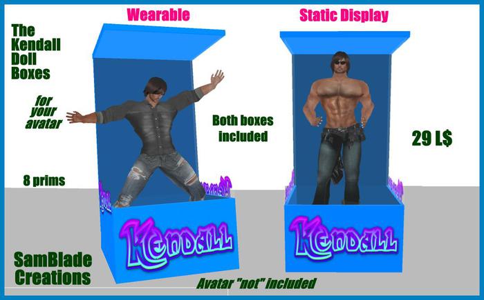 * Kendall Doll Boxes (2)