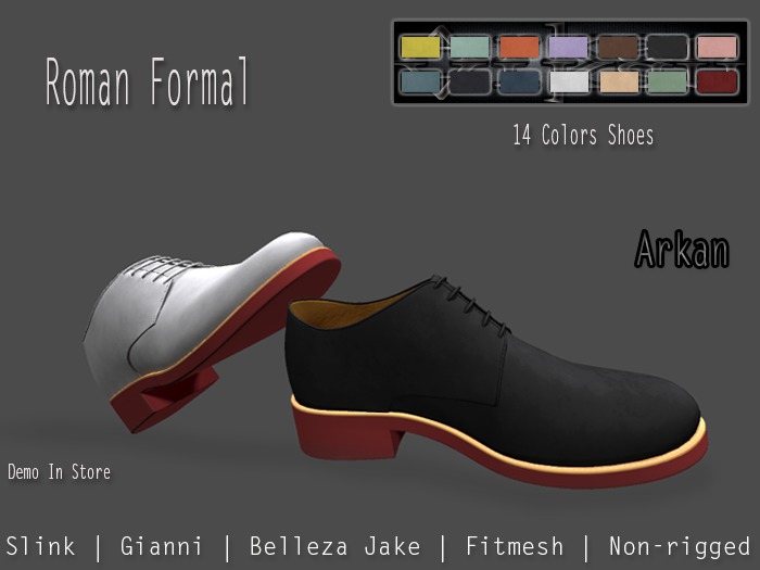 .::Arkan::. Roman Formal + Fitmesh