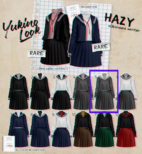 Hazy. Yukine Look. 5