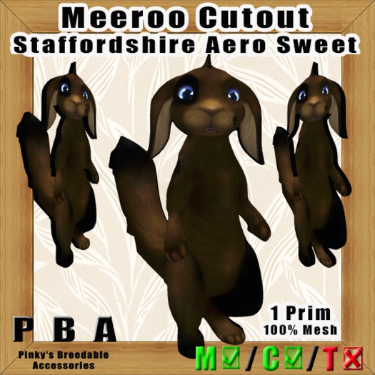 PBA - Meeroo Cutout Staffordshire Aero Sweet (Mesh) Box