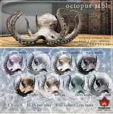 Trompe Loeil - Octopus Table Iron