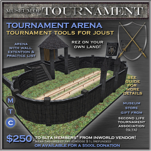 TOURNAMENT ARENA ~ Museum Offer