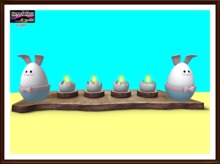 Easter - Egg Shell Candles - Centerpiece