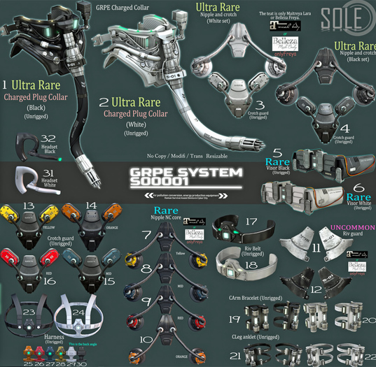 UNCOMMON 11 :::SOLE::: GRPE - Riv guard (Wt) Lara