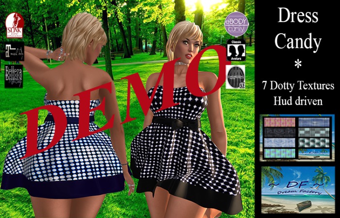 ~DF~DEMO Dress Candy w/Hud V2