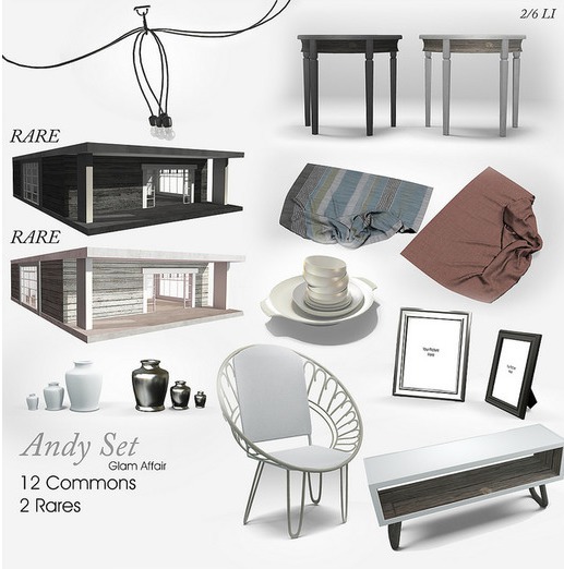 Glam Affair - Andy Country House  ( Dark ) RARE