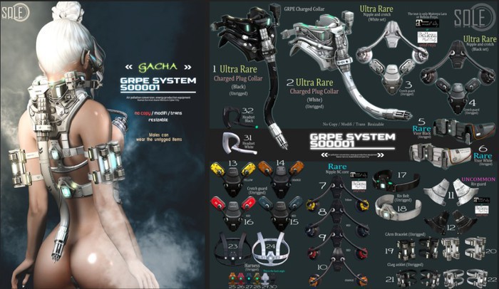 UNCOMMON 12 :::SOLE::: GRPE - Riv guard (Blk) Lara