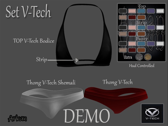 .::Arkan::. Set V-Tech Top/Panty DEMO