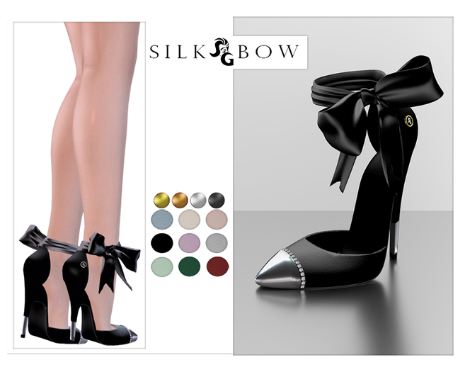 ::SG:: Silk Bow Shoes Belleza